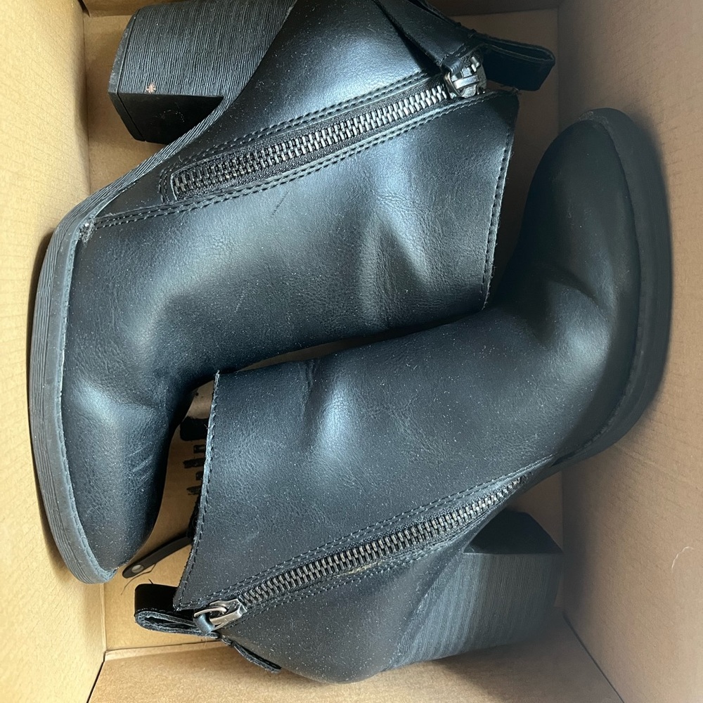 Black Ankle Boots